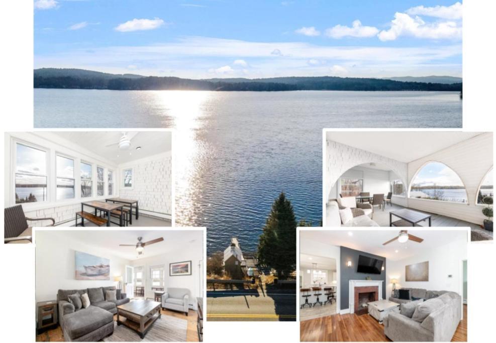 2-Unit House, Big Lake Winnisquam Views - Sleeps 13 Tilton Exterior photo